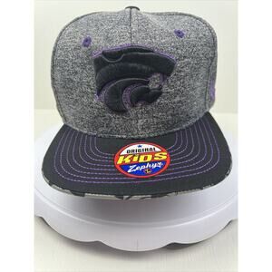 Zephyr NCAA Kansas State‎ Wildcats Children Boys Snapback Cap Hat Adjustable NWT